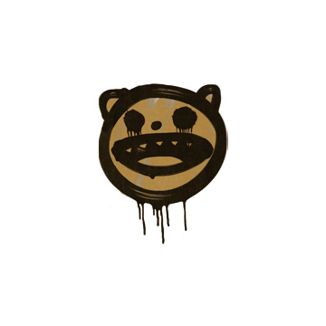 Sealed Graffiti | Happy Cat (Desert Amber)