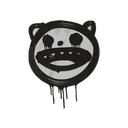 Sealed Graffiti | Happy Cat (Shark White)