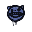 Sealed Graffiti | Happy Cat (SWAT Blue)