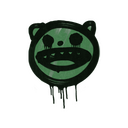 Sealed Graffiti | Happy Cat (Jungle Green)