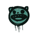 Sealed Graffiti | Happy Cat (Frog Green)