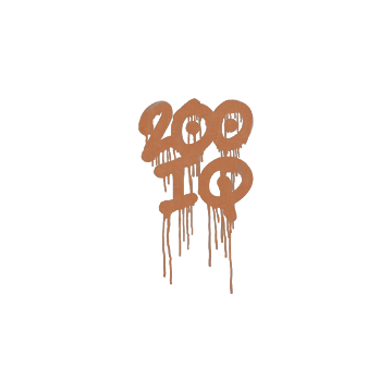 Sealed Graffiti | 200 IQ (Tiger Orange)