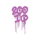 Sealed Graffiti | 200 IQ (Bazooka Pink)