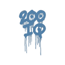 Sealed Graffiti | 200 IQ (Monarch Blue)