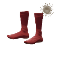 Strange Red Socks