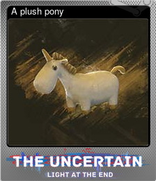 A plush pony