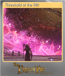Threshold of the Rift