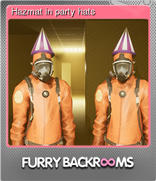 Hazmat in party hats