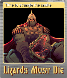 Time to strangle the snake