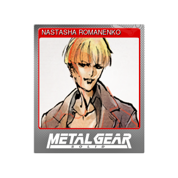 L GEAR Nastasha Romanenko トレカ METAL GEAR Nastasha Romanenko トレカ