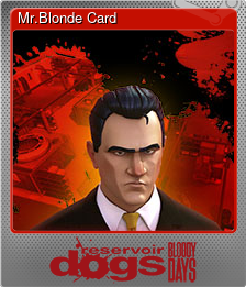 Mr.Blonde Card