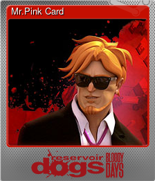 Mr.Pink Card