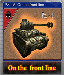 Pz. IV  On the front line