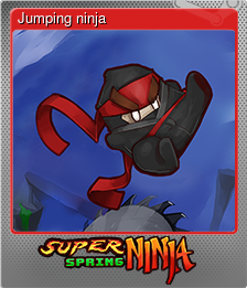 Jumping ninja