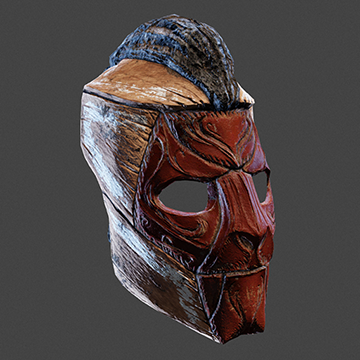 Steam Community Market :: Listings for Loco Tribe Mask | Warrior | Fire