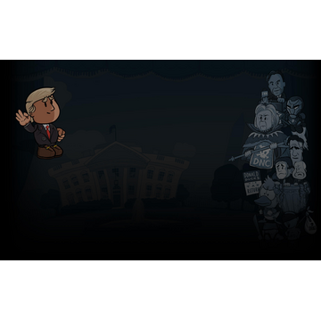 Super POTUS Trump Background