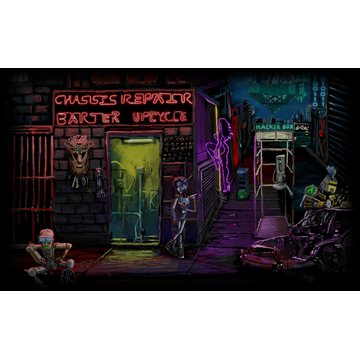 Neofeud Arcade Background