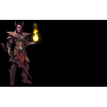 Battle for Enlor - Tiefling Mage