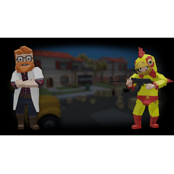 Stream House Background