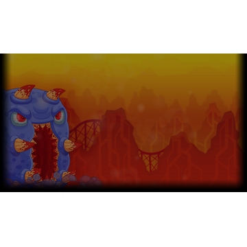 Lava Worm Background