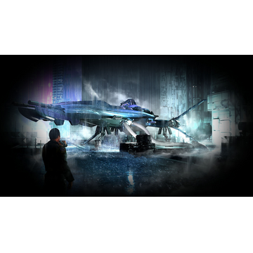 Nighthaw-X3000 on rooftop