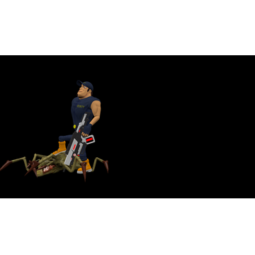 Hero on the cockroach