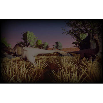 Gallimimus (Profile Background)