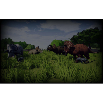 Triceratops (Profile Background)