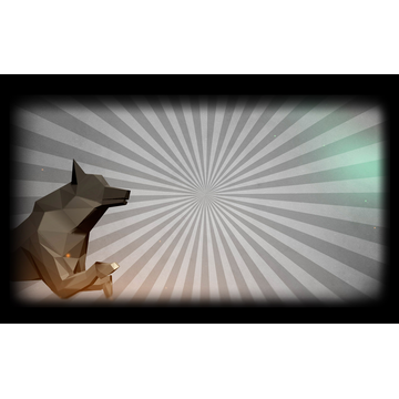 Angry wolf (Profile Background)