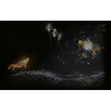 Rez Infinite Area X Cube Background