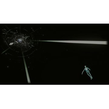 Rez Infinite Area X Light Rays Background