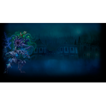 Tesla vs Lovecraft title art background