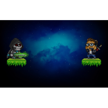 Pixel Worlds - Midnightwalker and Jake