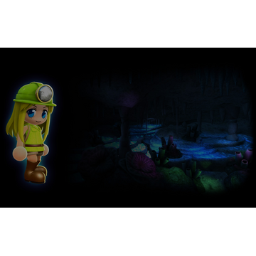 Spelunkette's Sister Background