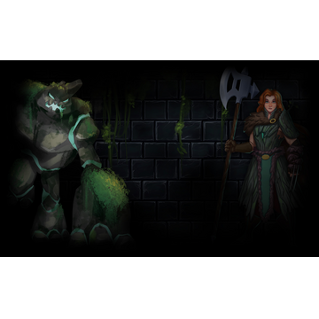 Moss Golem vs. Warden