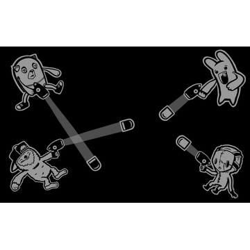 All Retimed Characters White