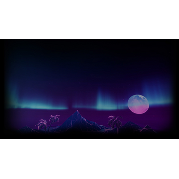 Wave Break Moonlight