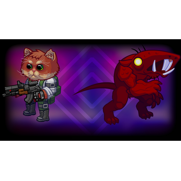 Armored Kitten and Rat