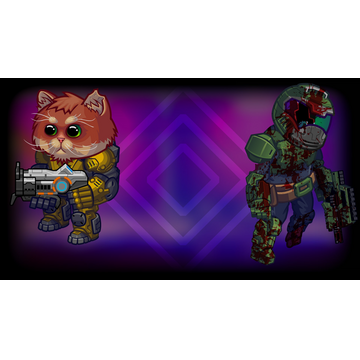 Plasma Kitten and Fallen Soldier