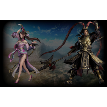 Diaochan & Lu Bu / 貂蝉と呂布