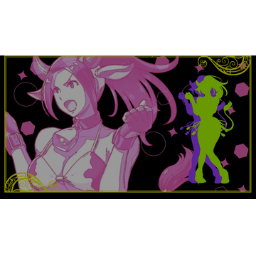 SNK HEROINES Profile Background MAI