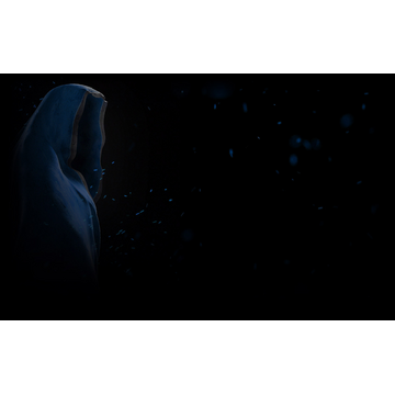 Blue Cloak Background