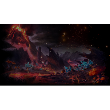 Volcanic Area landscape (Profile Background)