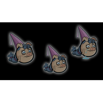 Piggy Princess Sadness