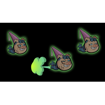 Piggy Princess flatulence