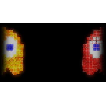 Giant Clyde and Giant Blinky