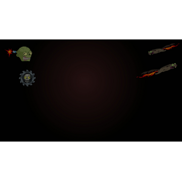 Burning head and squirrels