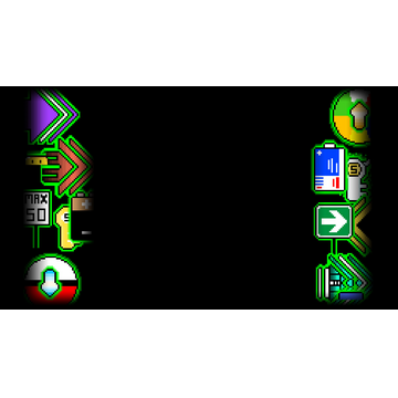 Dashy Power-Ups Background