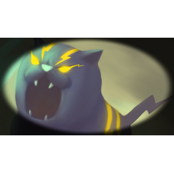 Yellow Energy Kitten