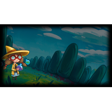 Yellow Witch background